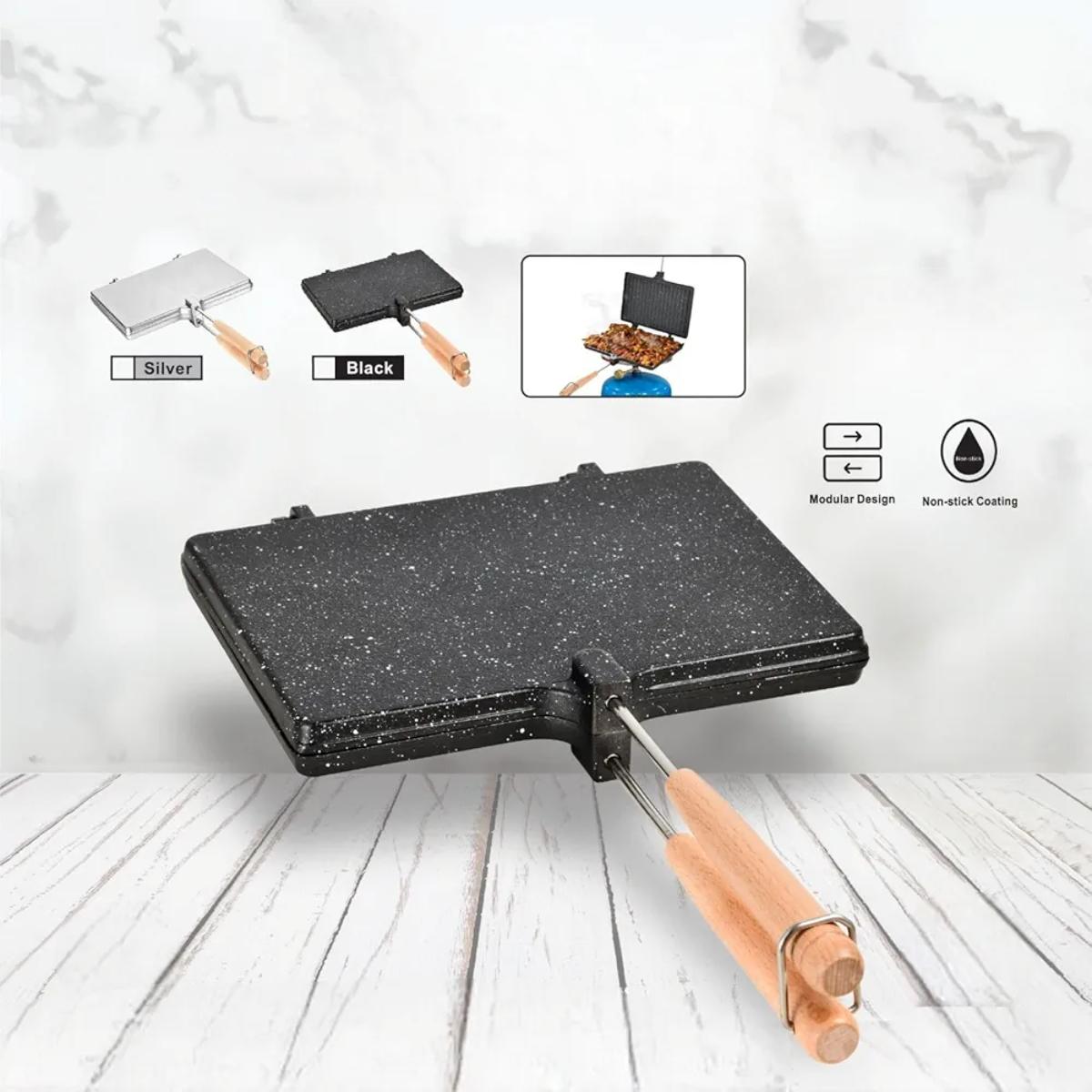 Double-Sided Non-Stick  Grill Pan