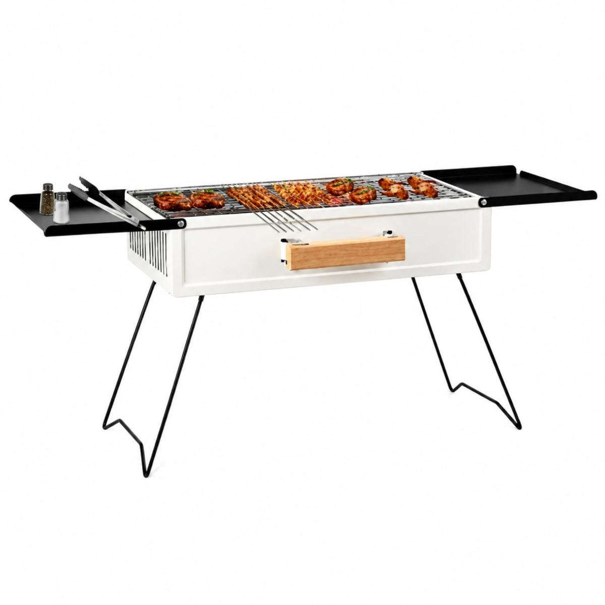 Portable Suitcase Charcoal BBQ Grill