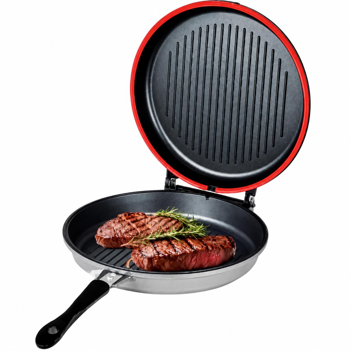 32cm Double-Sided Grill Pan