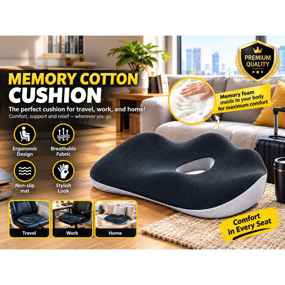 Memory Foam Seat Cushion