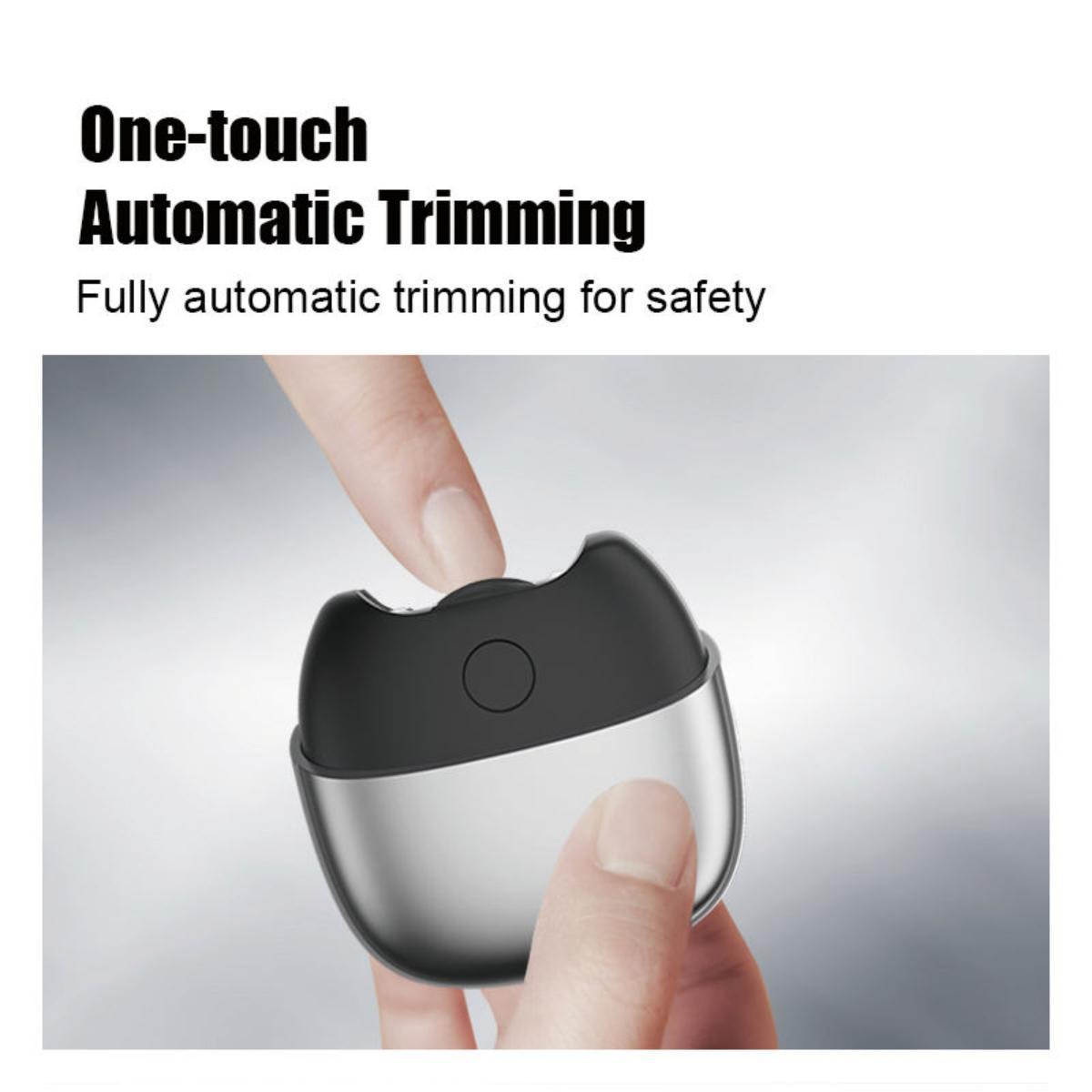 Electric Nail Clipper: 3-in-1 Portable Automatic Trimmer