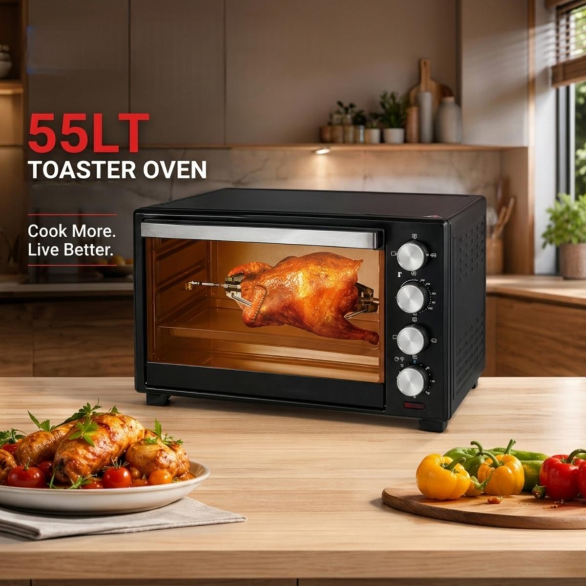 55L Multi-Function  Toaster Oven