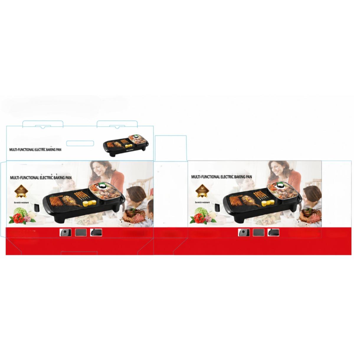 Electric Non Stick BBQ Baking Pan