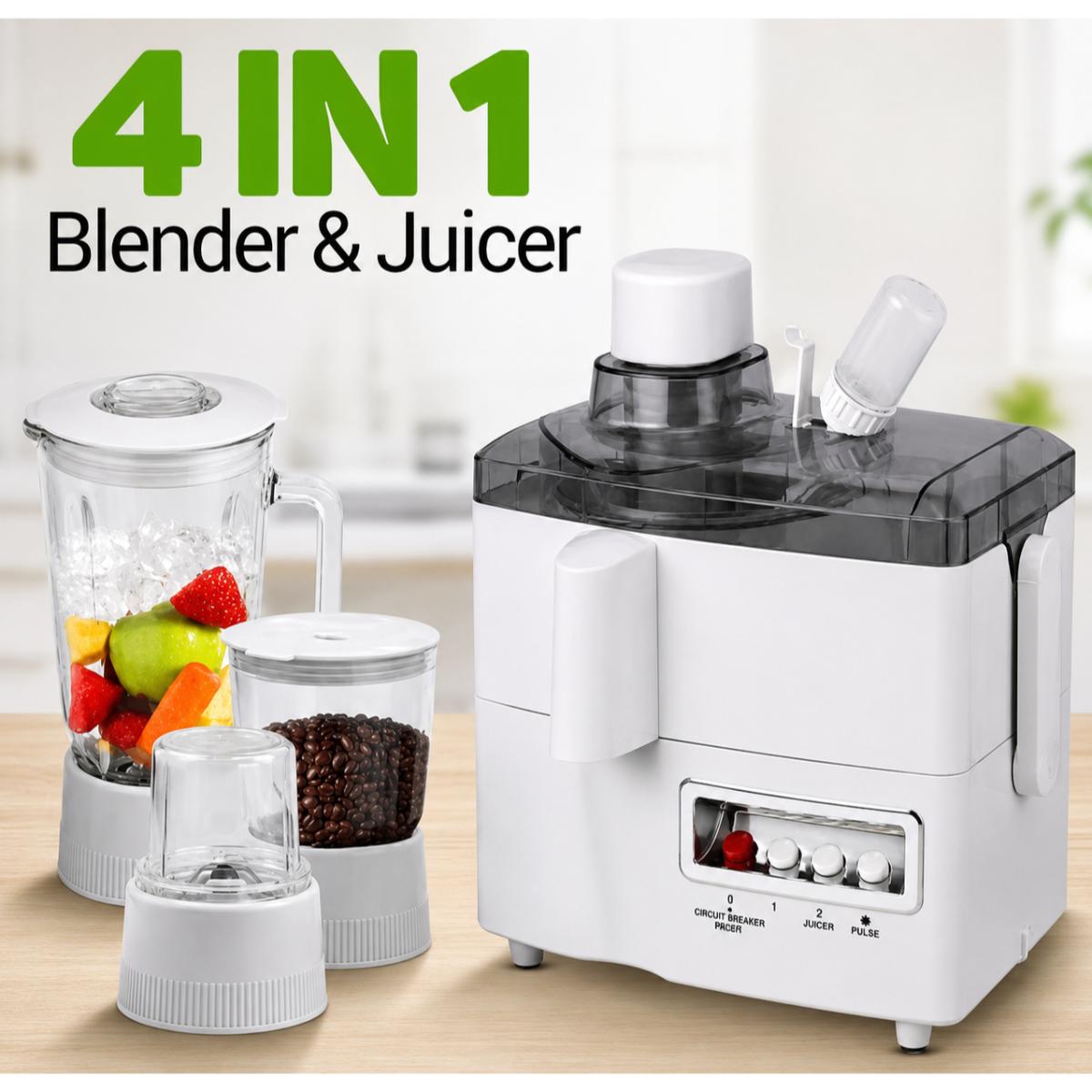 4 in 1 Juicer Blender Grinder