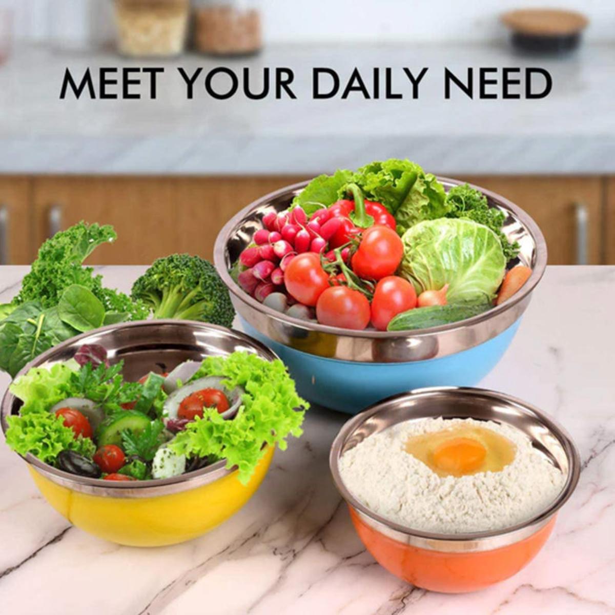 Stainless Steel Bowl Set