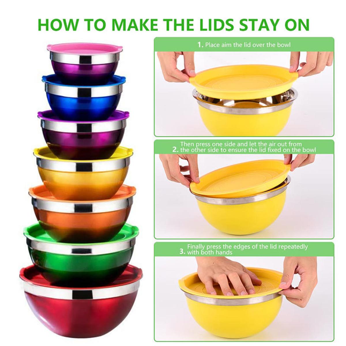 Stainless Steel Bowl Set