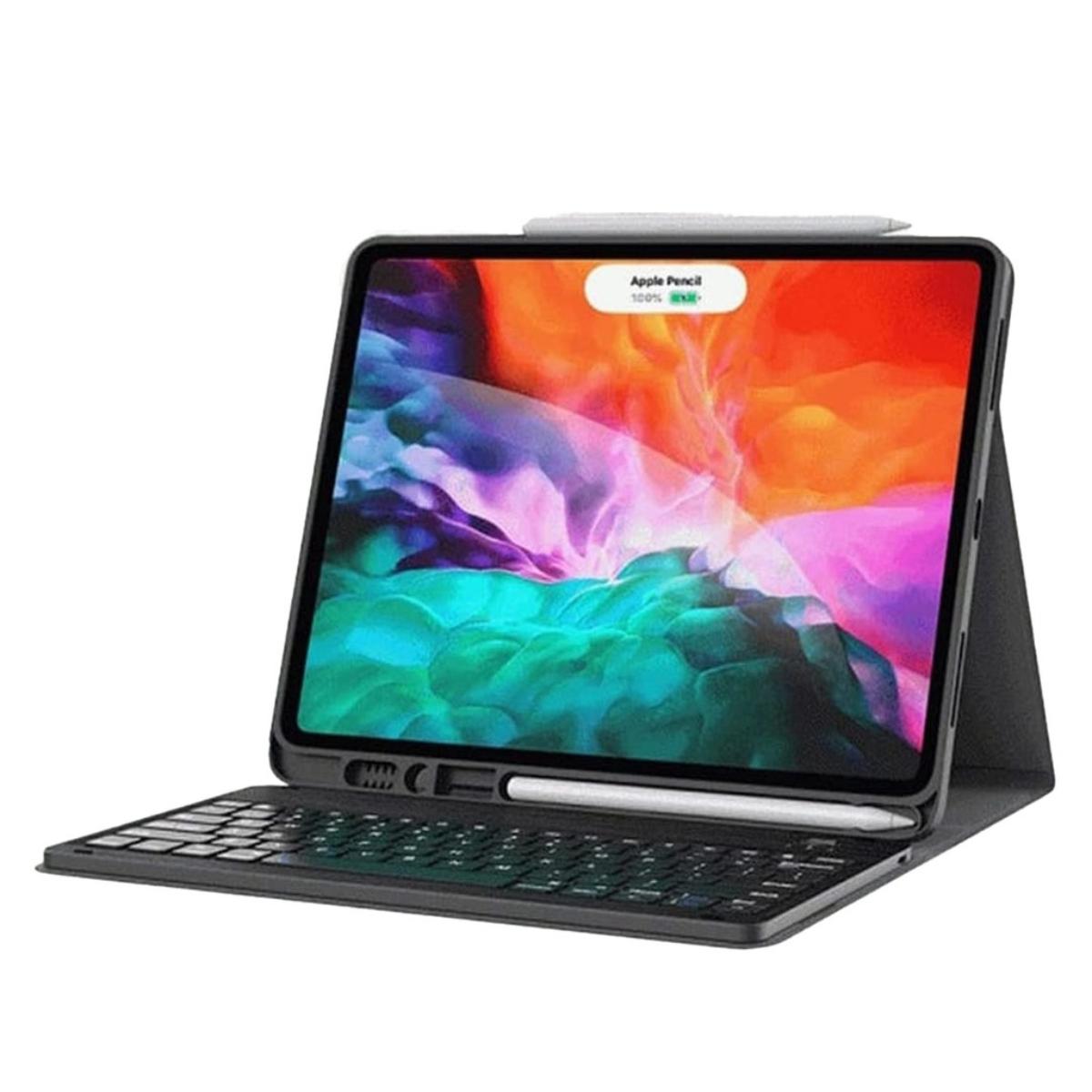 Premium Leather Tablet Case with Wireless Keyboard