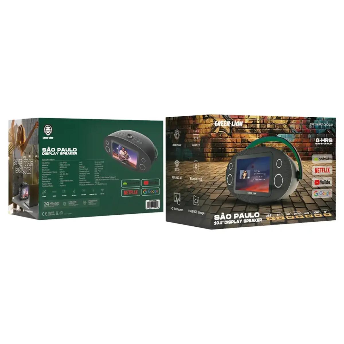 Green Lion Sao Paulo 80W Smart Display Speaker