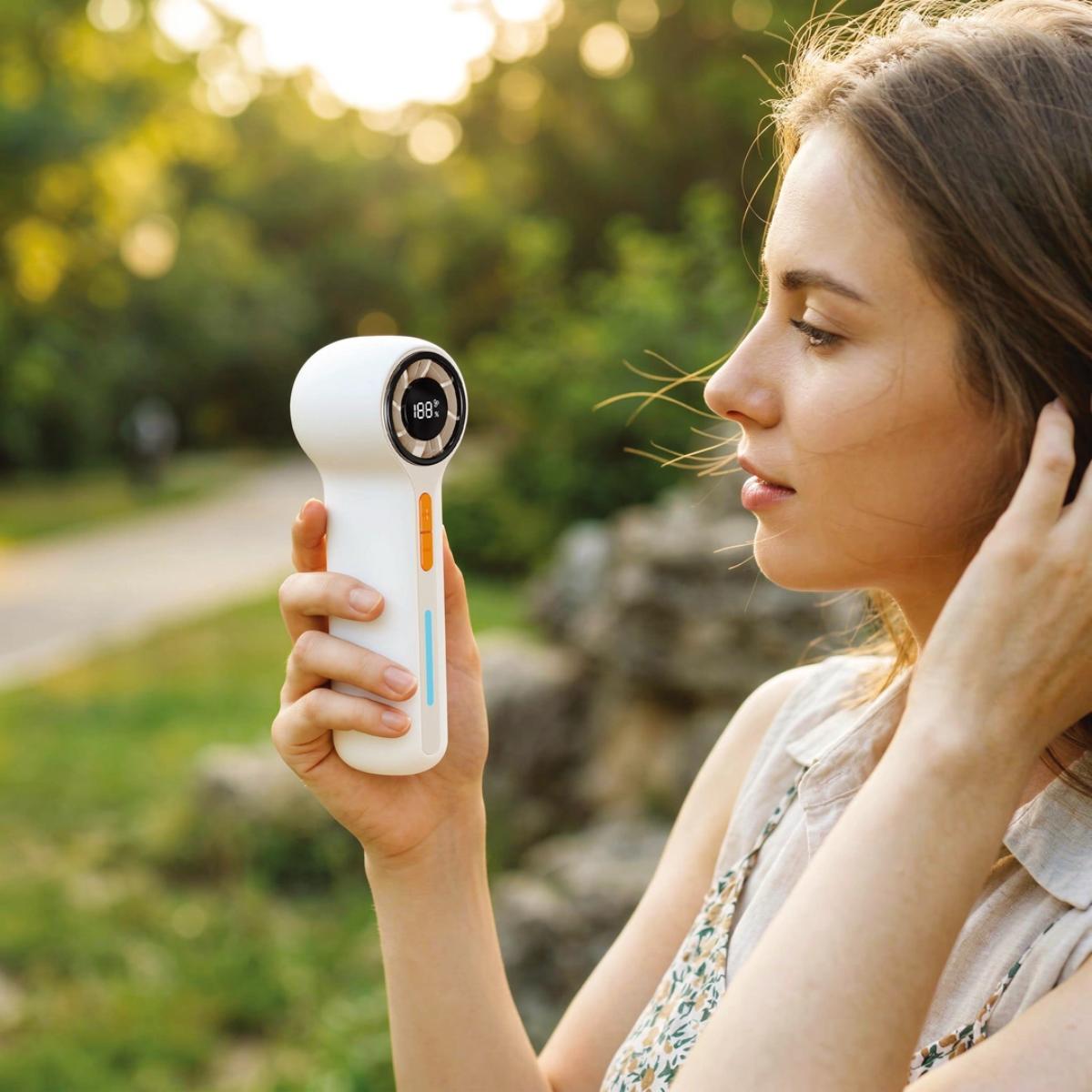Porodo Chillo Breeze Pocket Turbo Fan 3000mAh