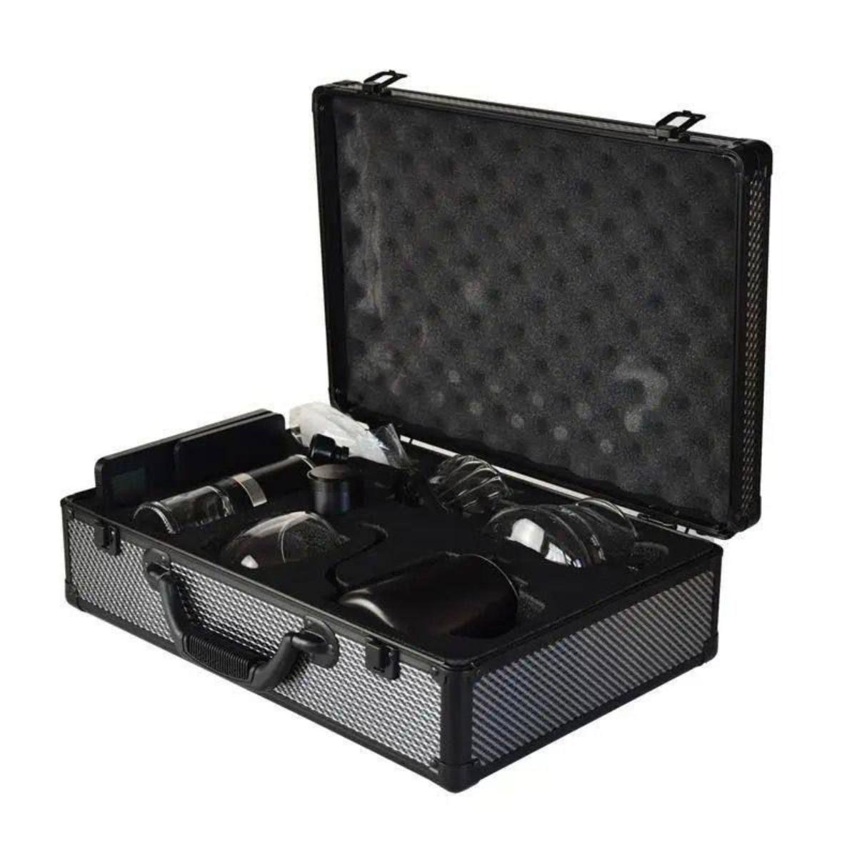 Portable Coffee Travel Set with Grinder