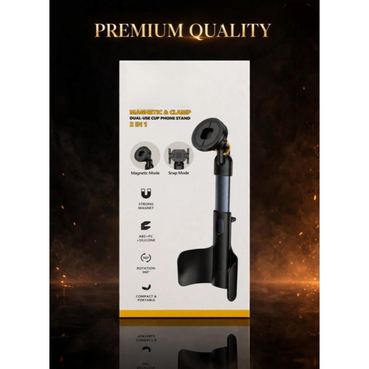 Magnetic and Clamp Phone Holder Stand