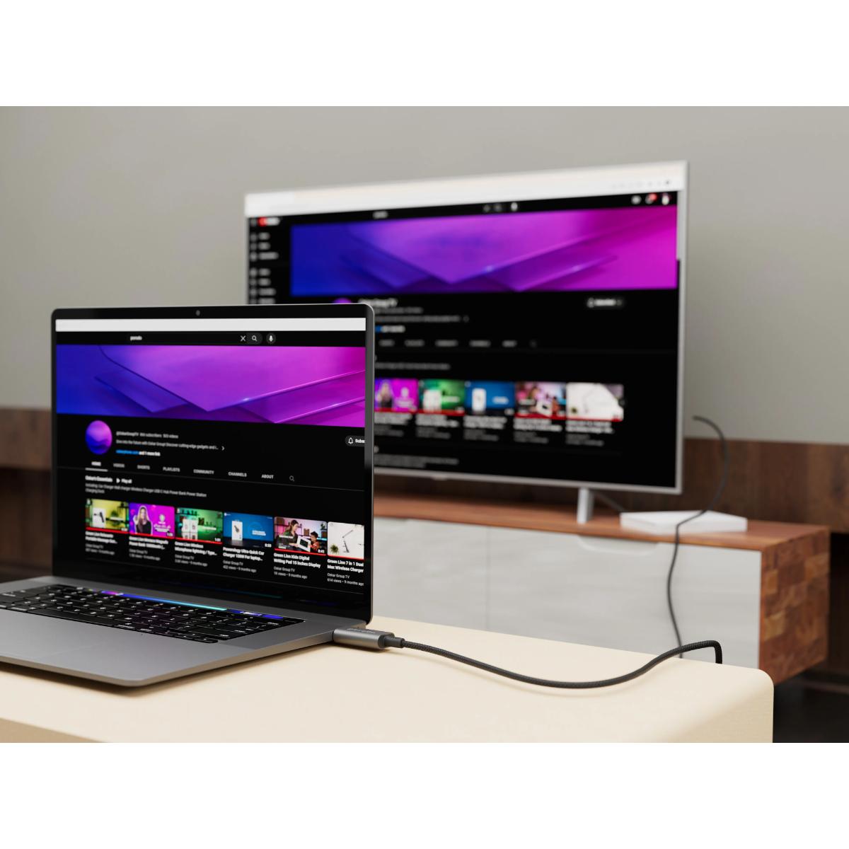 Porodo Braided HDMI 2.1 Ultra HD Cable
