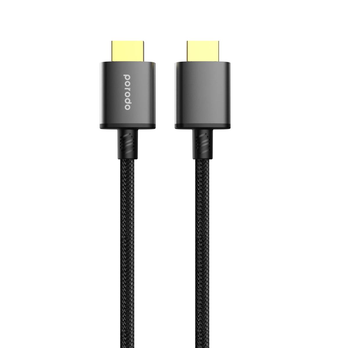 Porodo Braided HDMI 2.1 Ultra HD Cable