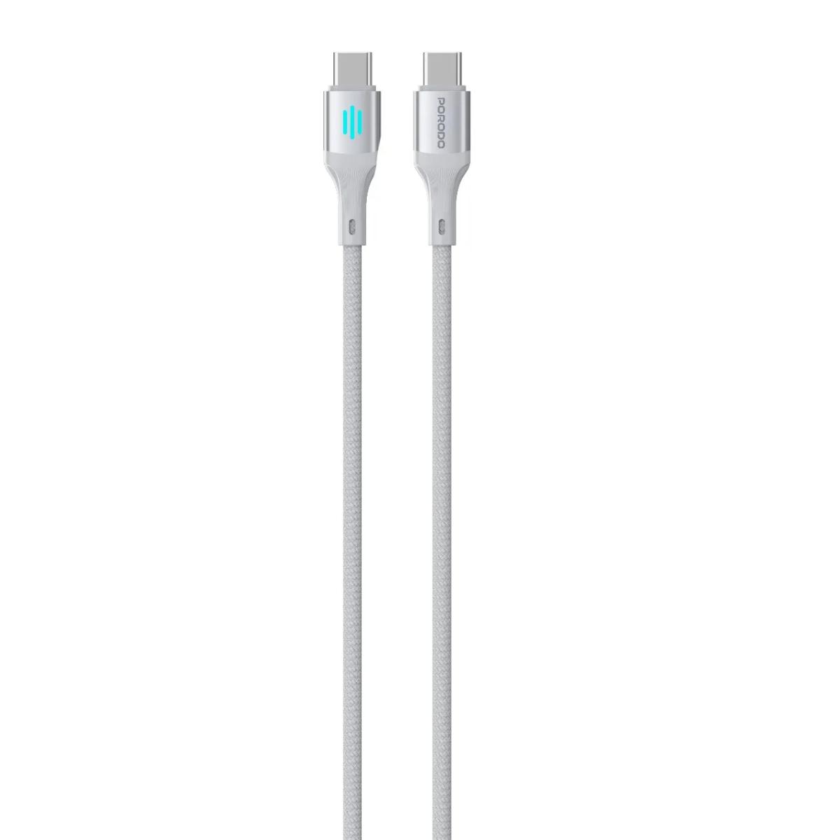 Porodo USB-C to USB-C PD 60W Braided Charging
