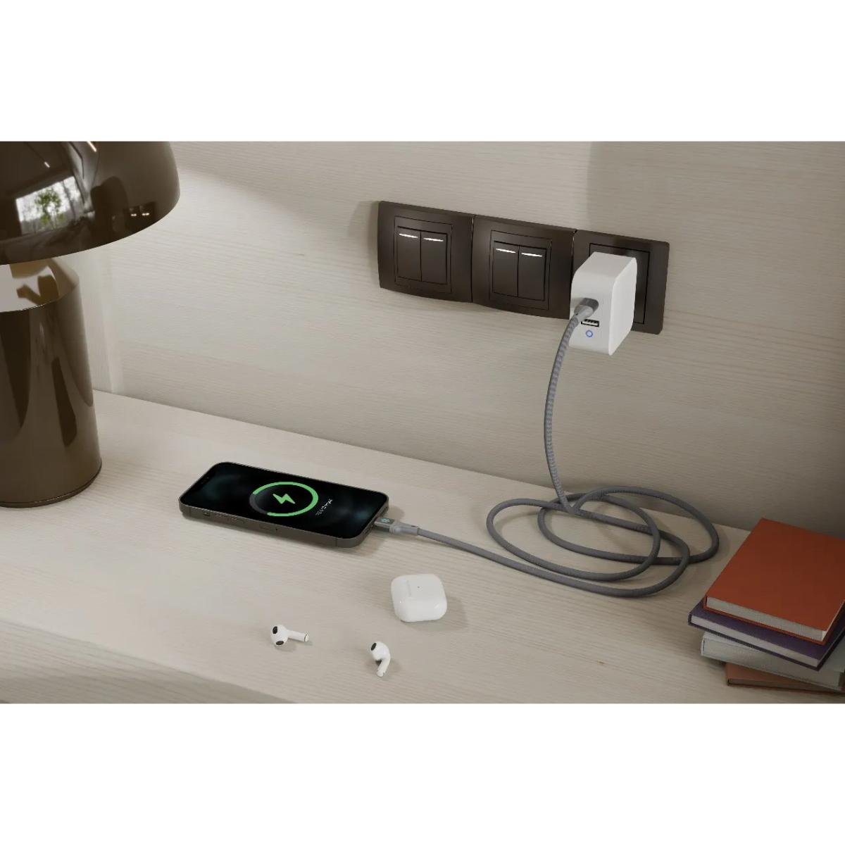 Porodo USB-C to USB-C PD 60W Braided Charging