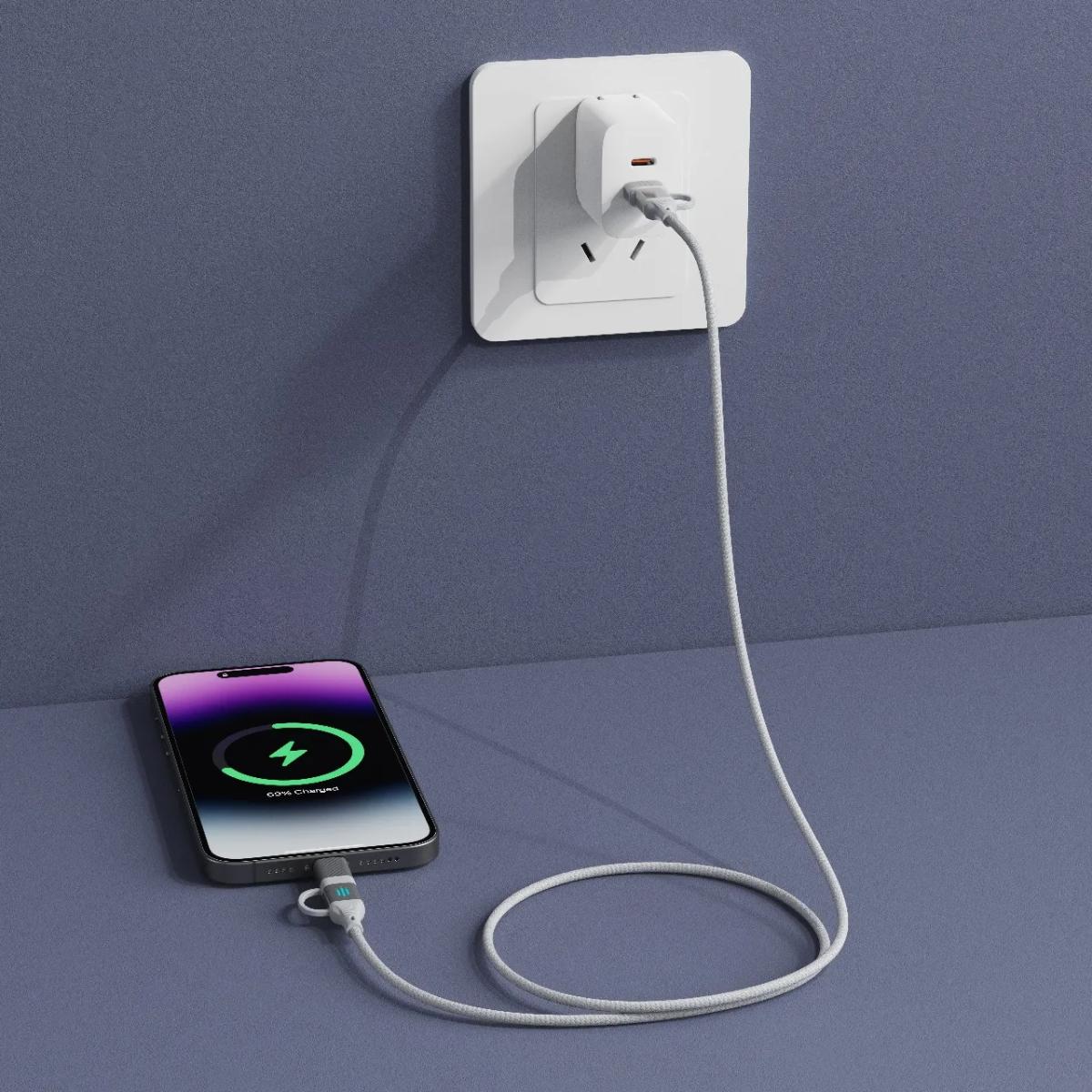 Porodo 4-in-1 High-Speed Charging Cable