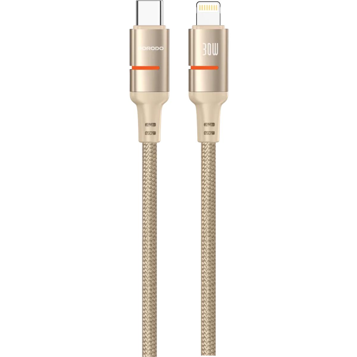 Porodo USB-C To Lightning LED Light Cable