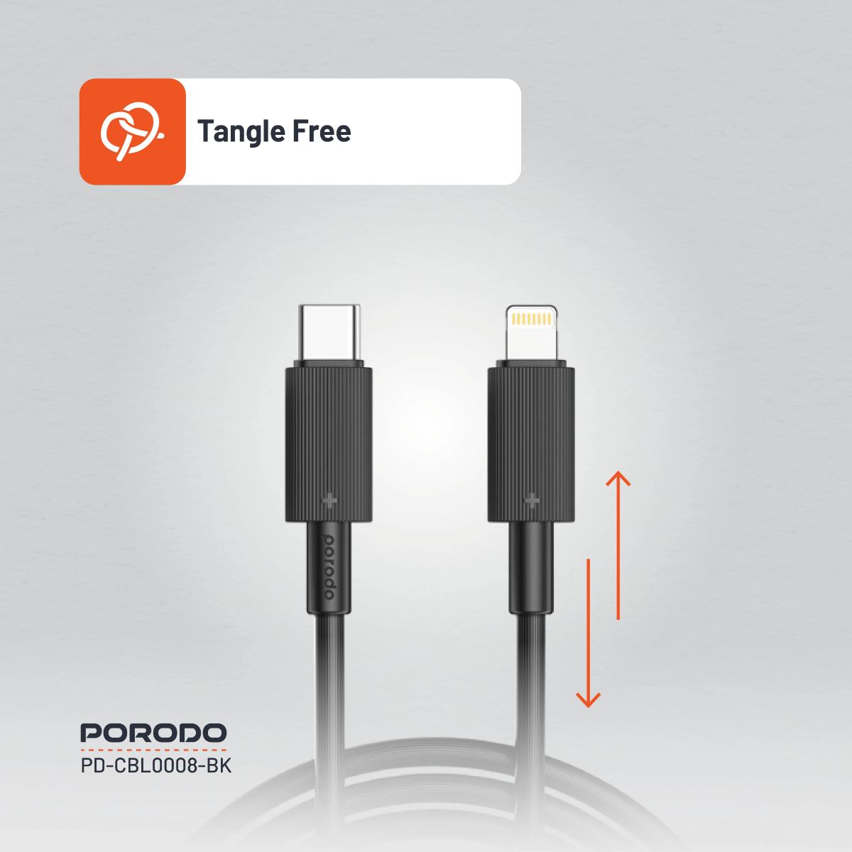 Porodo USB-C to Lightning  Cable