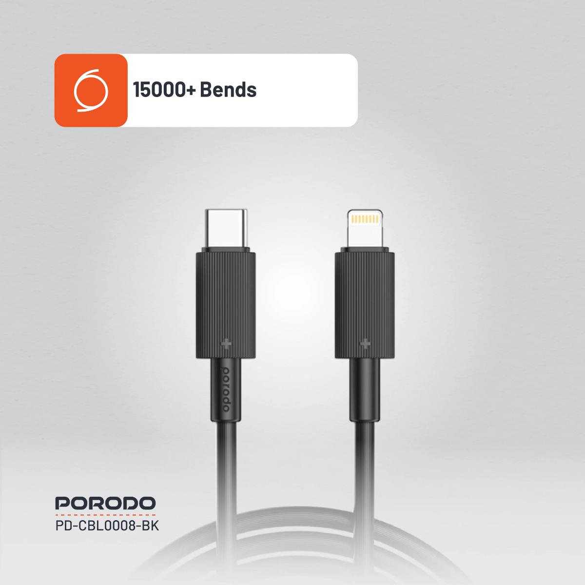 Porodo USB-C to Lightning  Cable