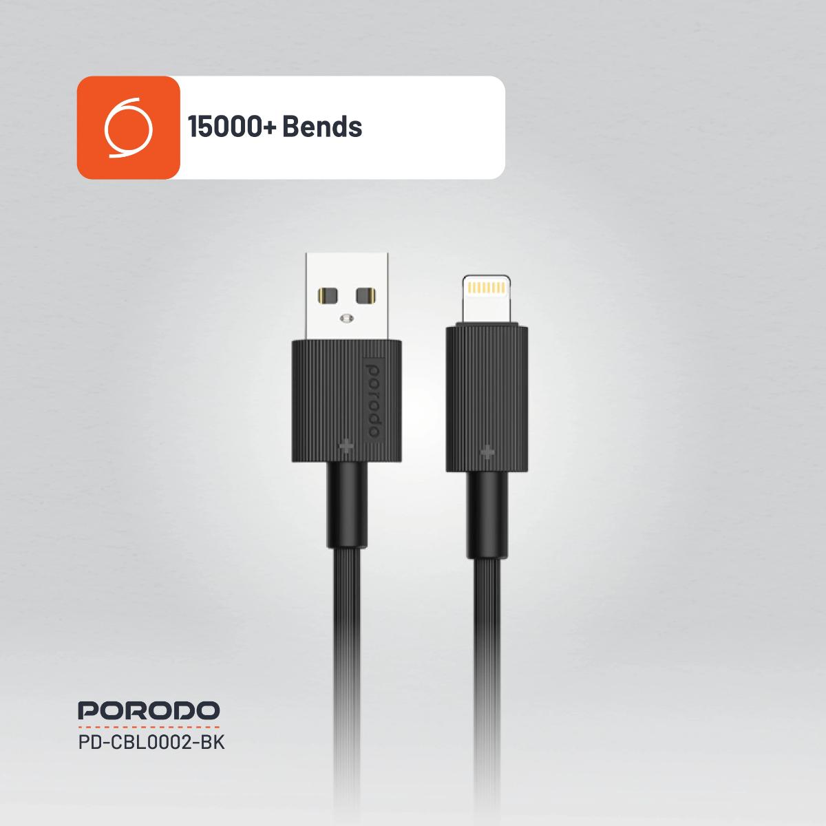 Porodo USB-A to Lightning  Cable