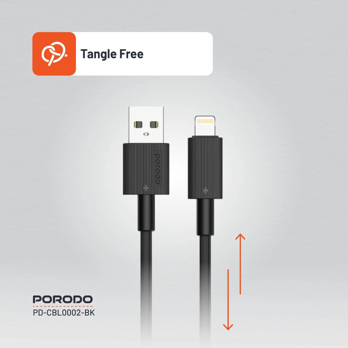 Porodo USB-A to Lightning  Cable