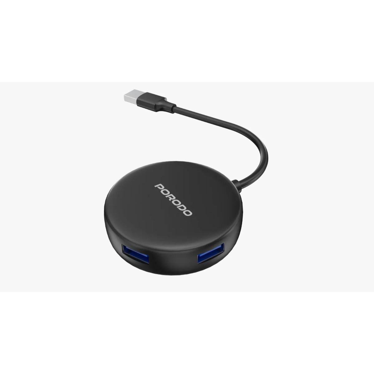 Porodo USB 3.0 Multi-Port Hub
