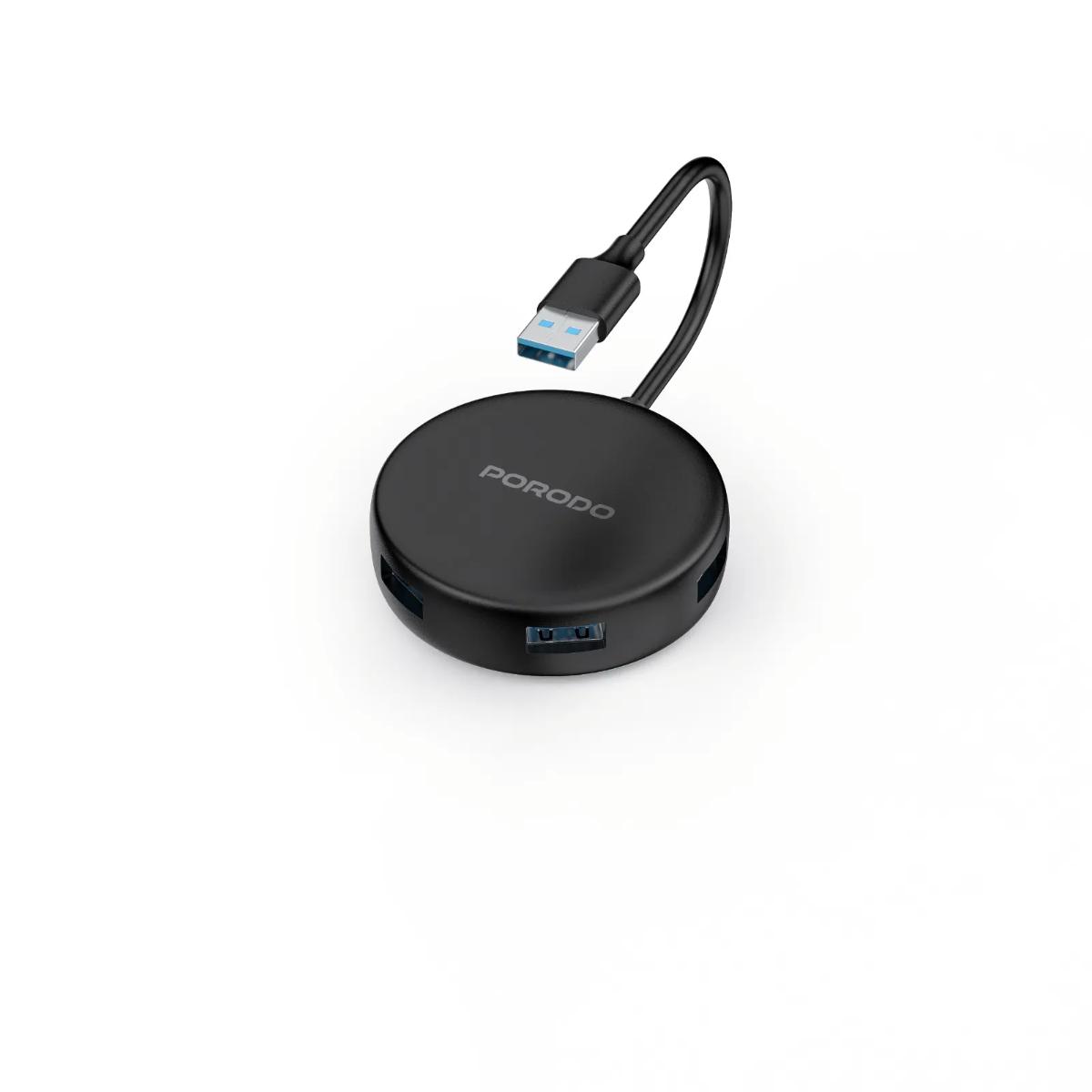 Porodo USB 3.0 Multi-Port Hub