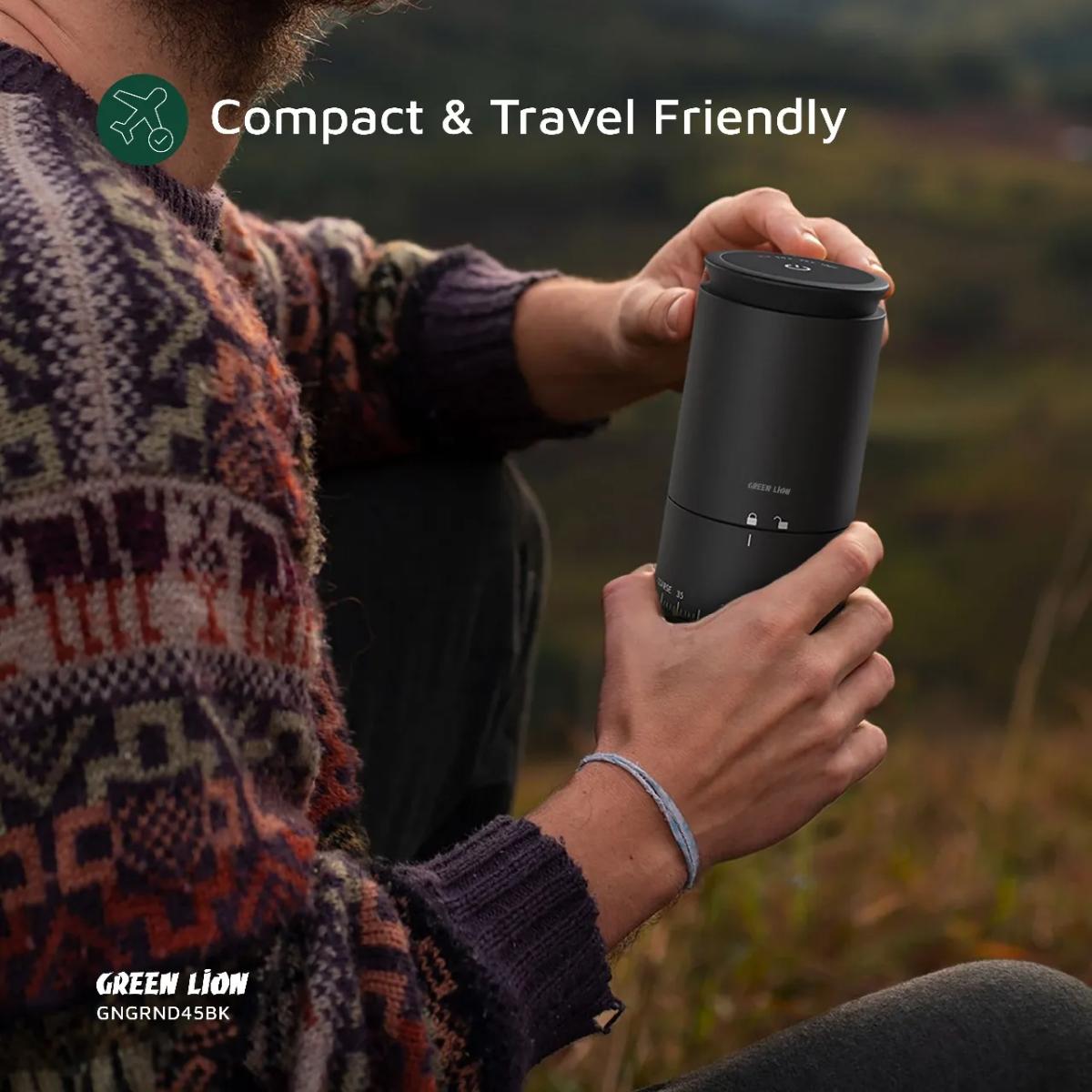 Green Lion Grind Pro Rechargeable Coffee Grinder