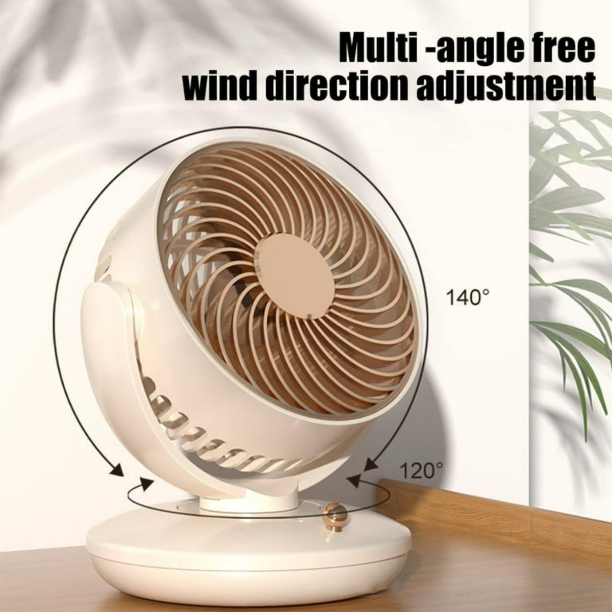 Portable USB Type-C Table Fan