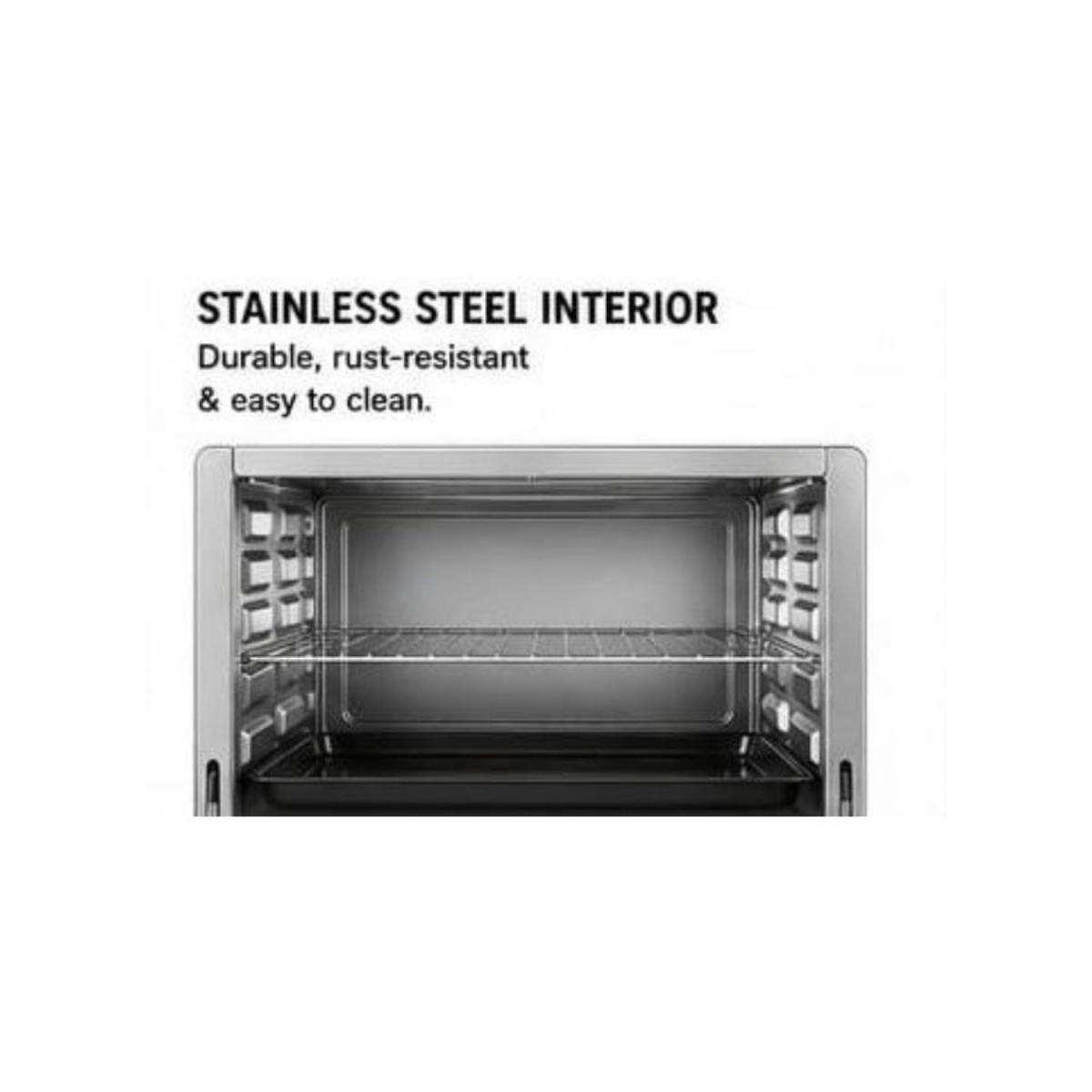 55L Double Door Electric Oven