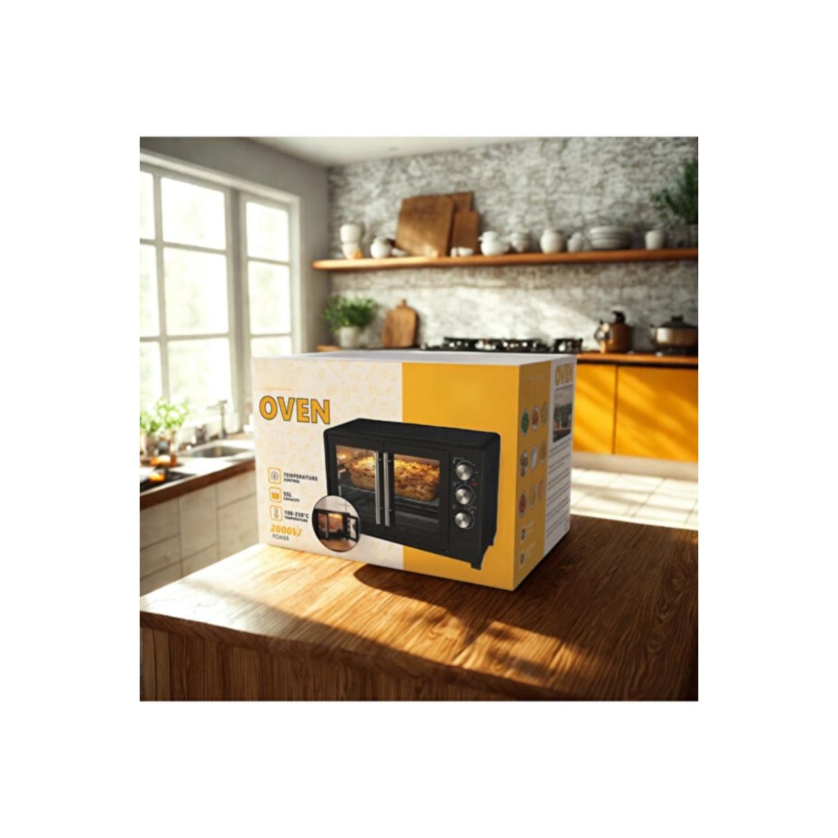 2000W Double Door Electric Oven