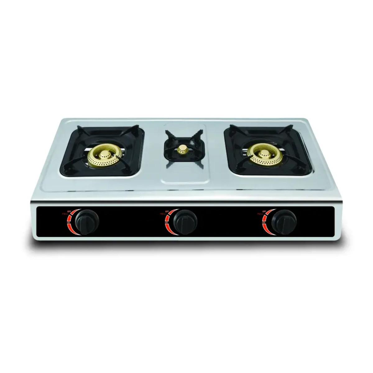 3 Burner LPG Gas Stove