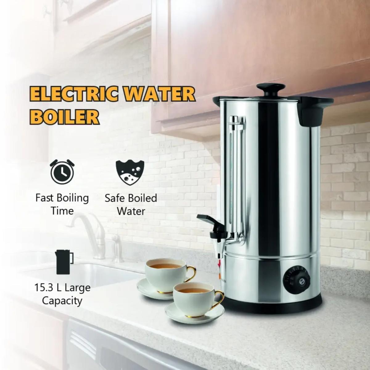15.3L Stainless Steel Electric Water Boiler