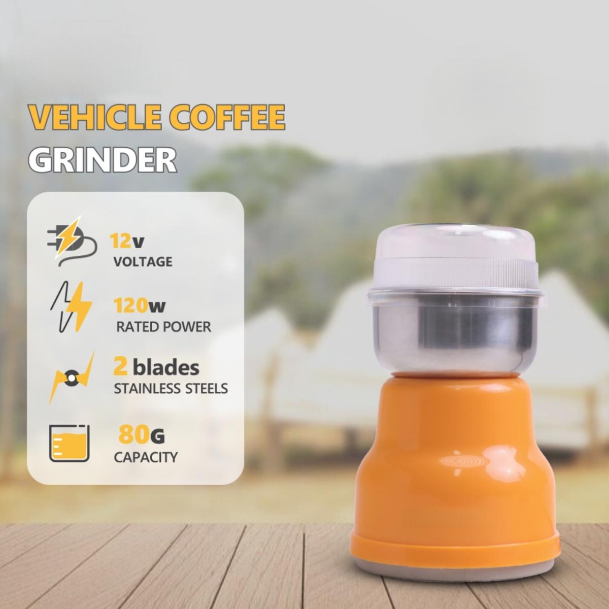 Portable Vehicle Coffee Grinder 12V/24V