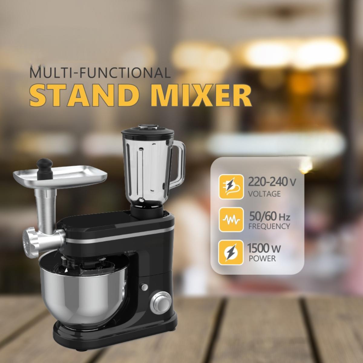 3-in-1 Stand Mixer 6L 1500W