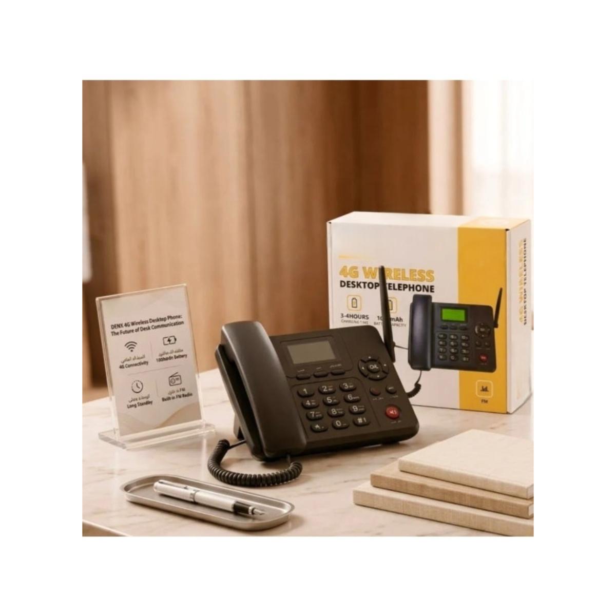 4G Wireless Desktop Telephone