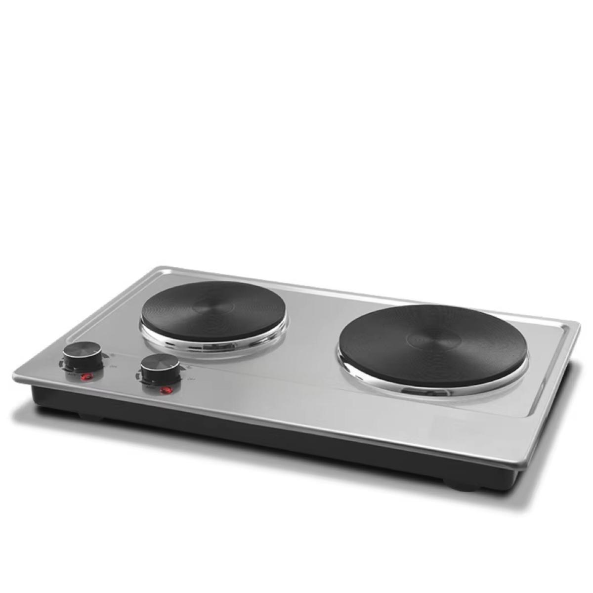 1000W Dual Electric Hot Plate Cooker