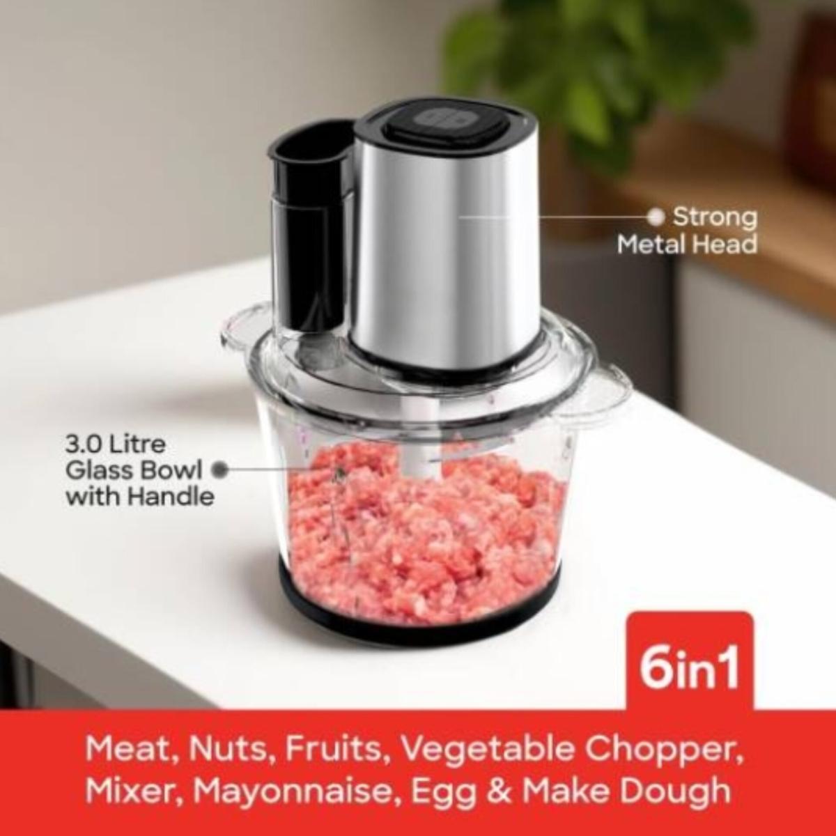 6-in-1 Multifunction Food Chopper