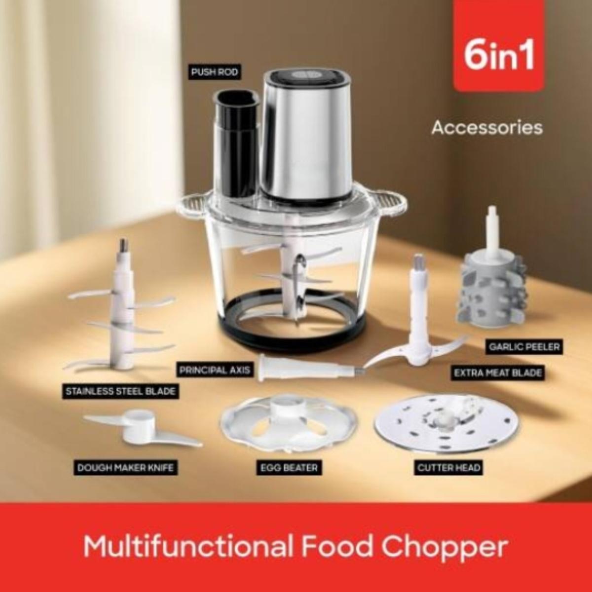 6-in-1 Multifunction Food Chopper