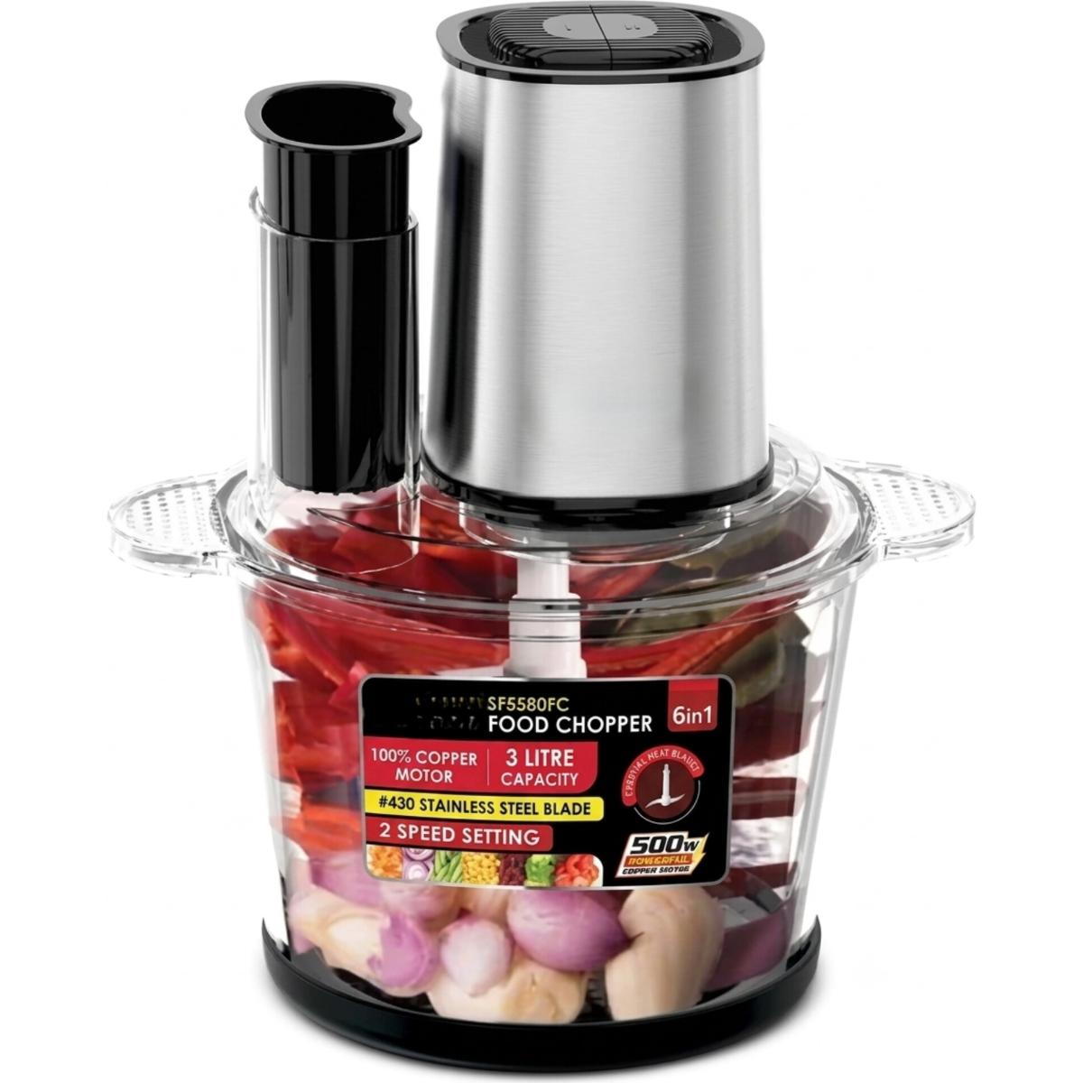 6-in-1 Multifunction Food Chopper