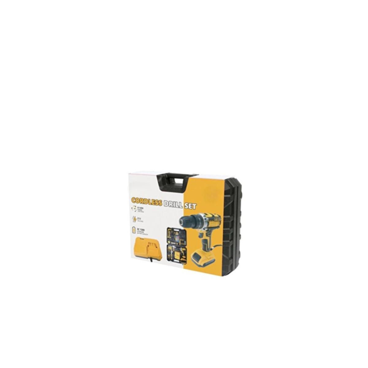 21V Cordless Drill Tool Set