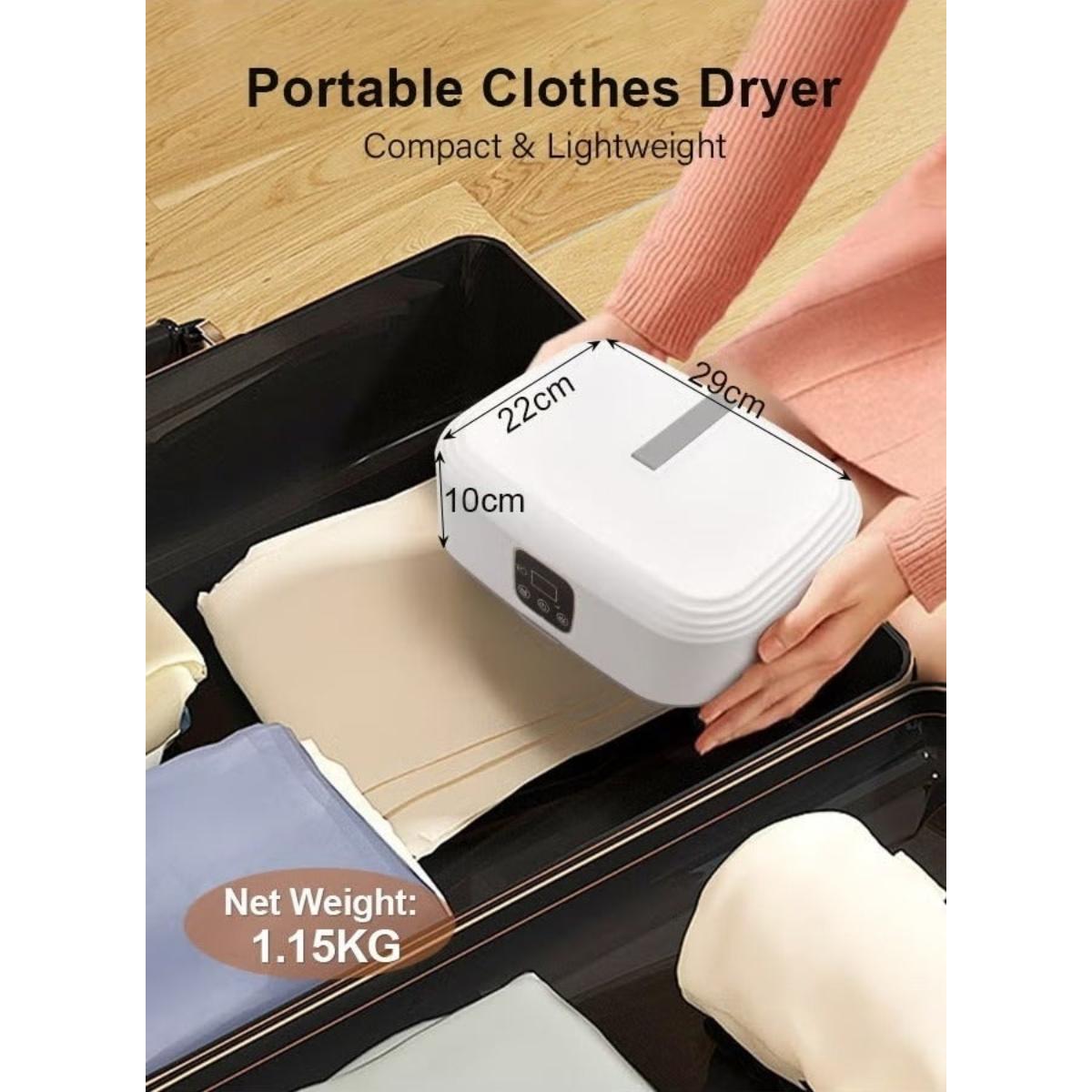 Portable Folding Clothes Dryer with Steam Drying