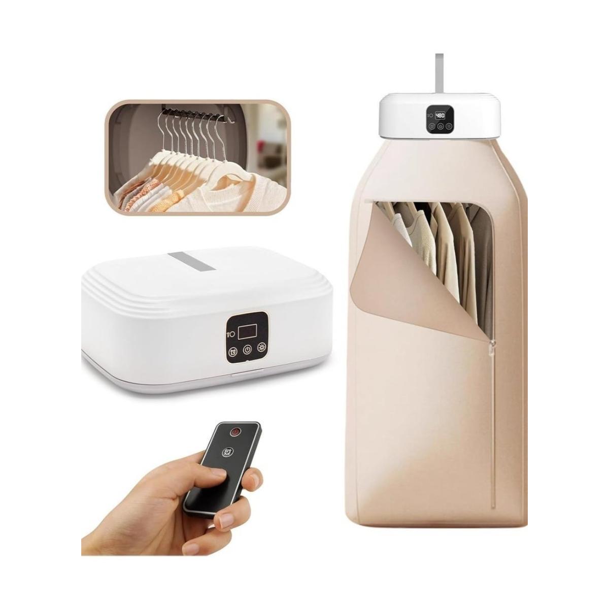 Portable Folding Clothes Dryer with Steam Drying