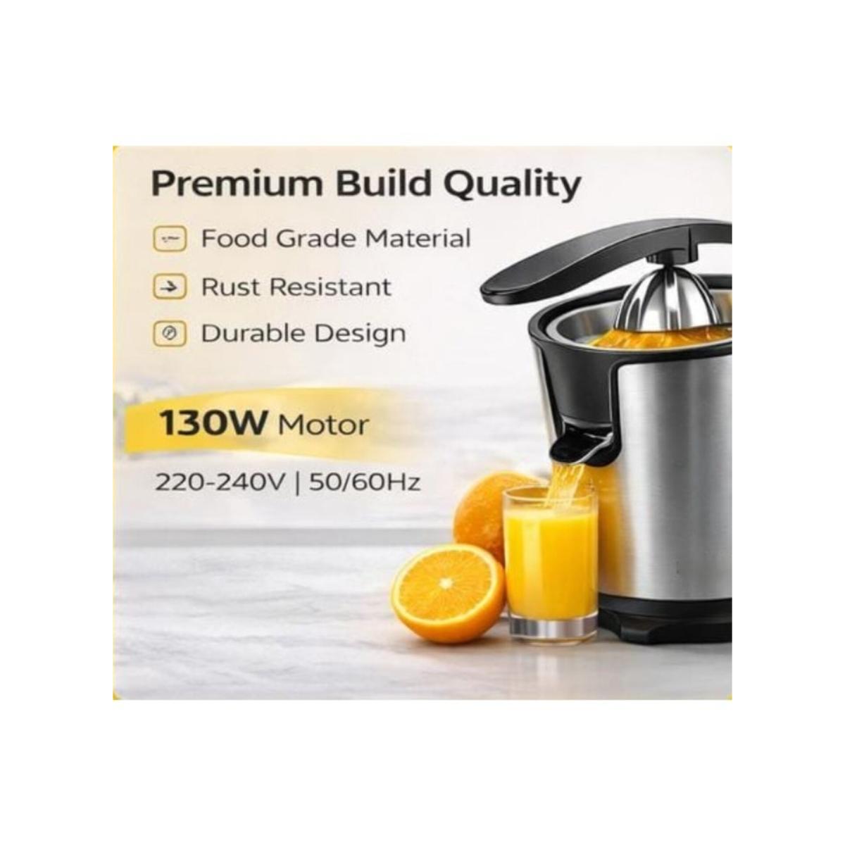 130W Stainless Steel Citrus Juicer