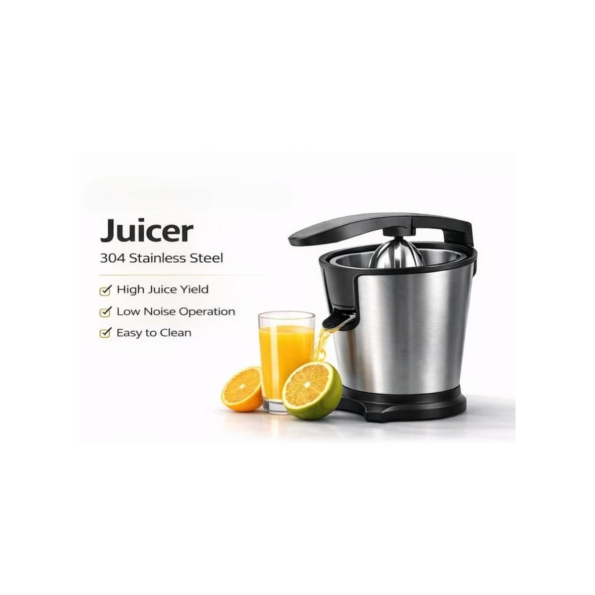 130W Stainless Steel Citrus Juicer