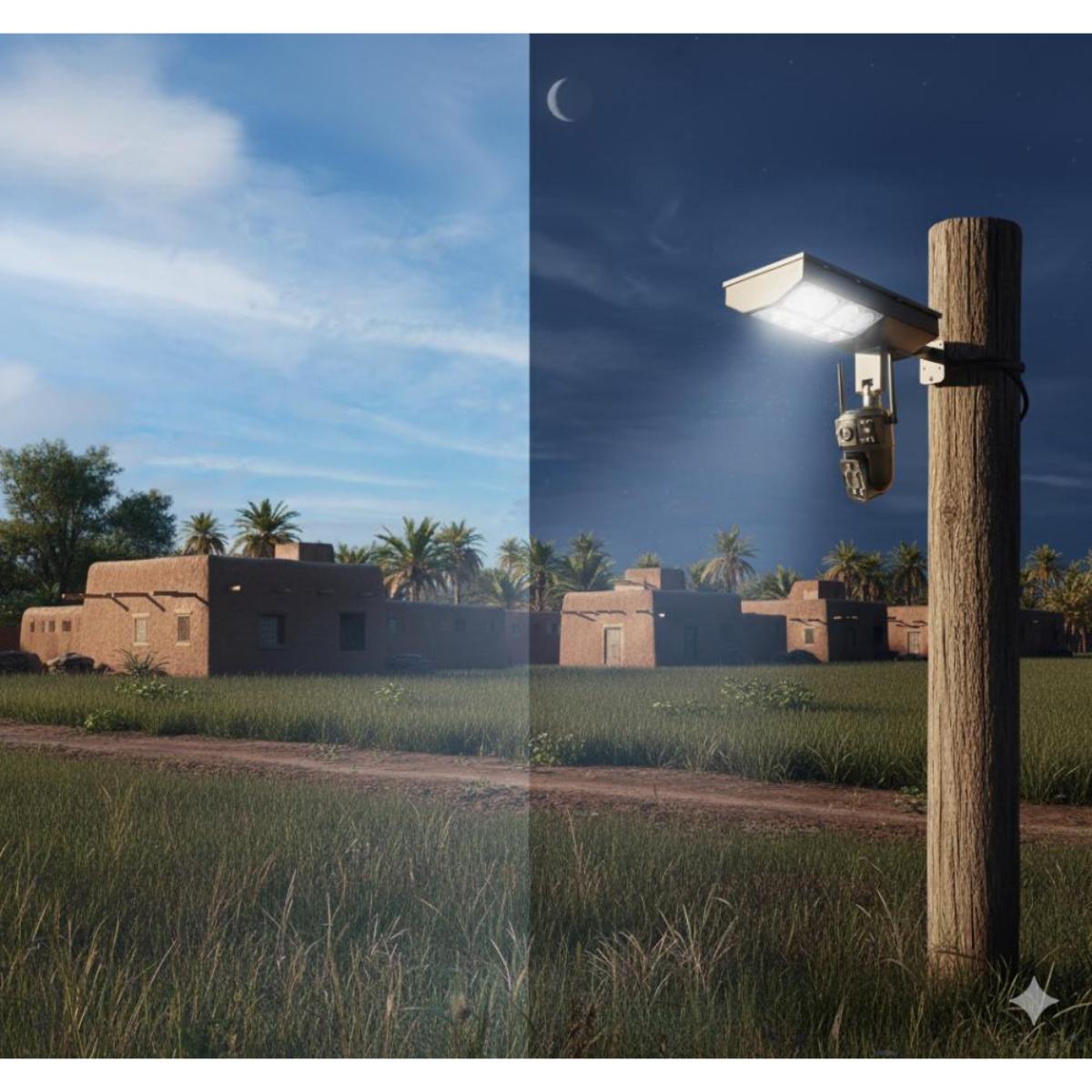 Solar Powered Outdoor Security Camera