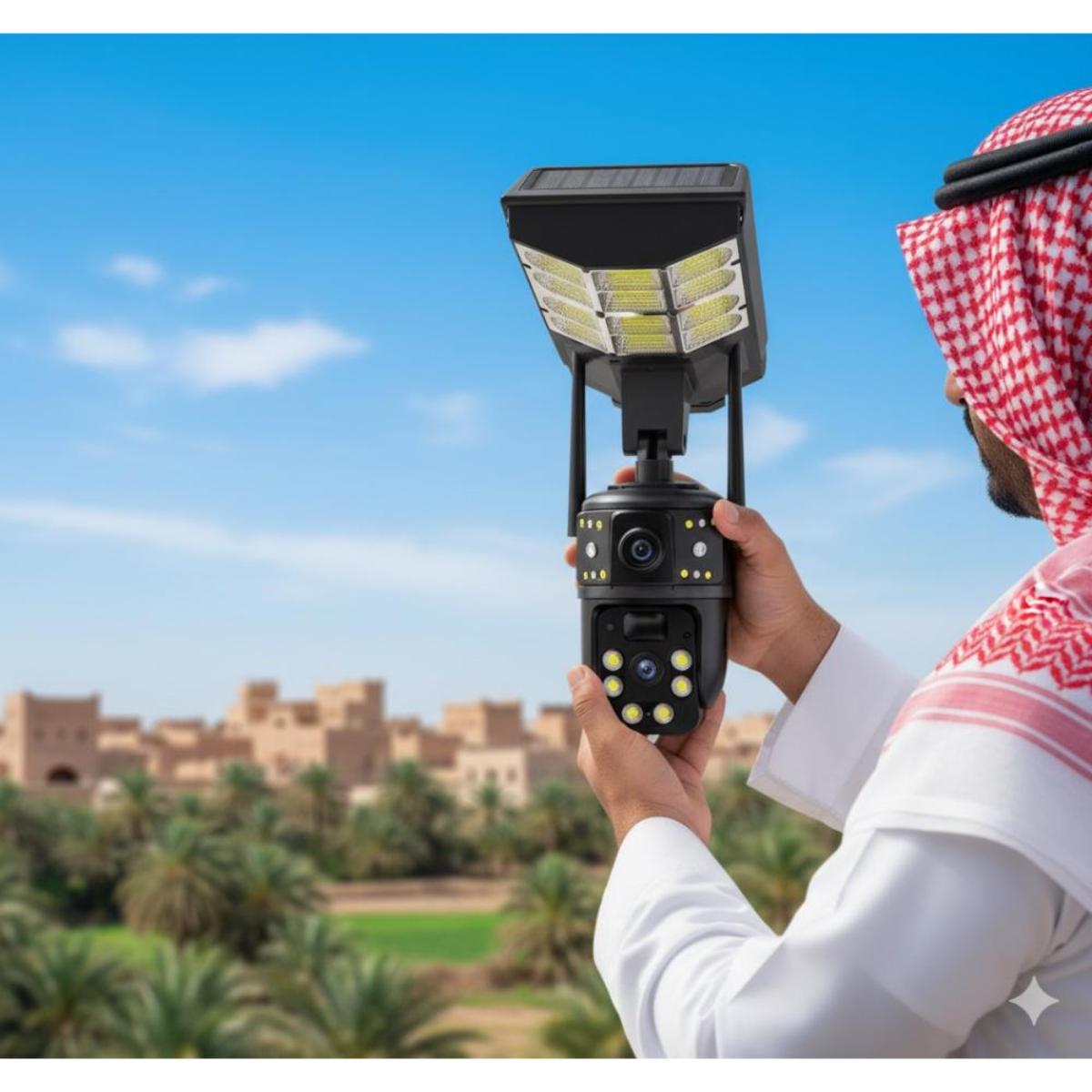 Solar Powered Outdoor Security Camera