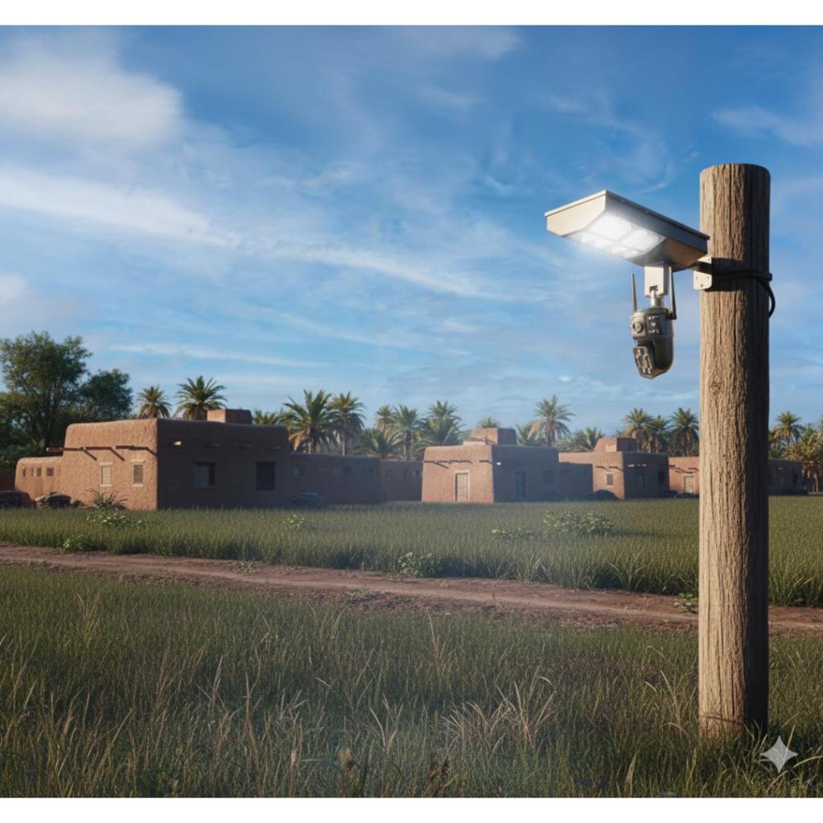 Solar Powered Outdoor Security Camera