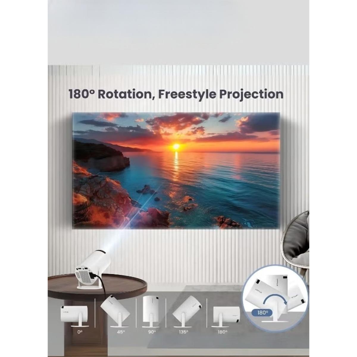 Smart Mini Projector 4K Support