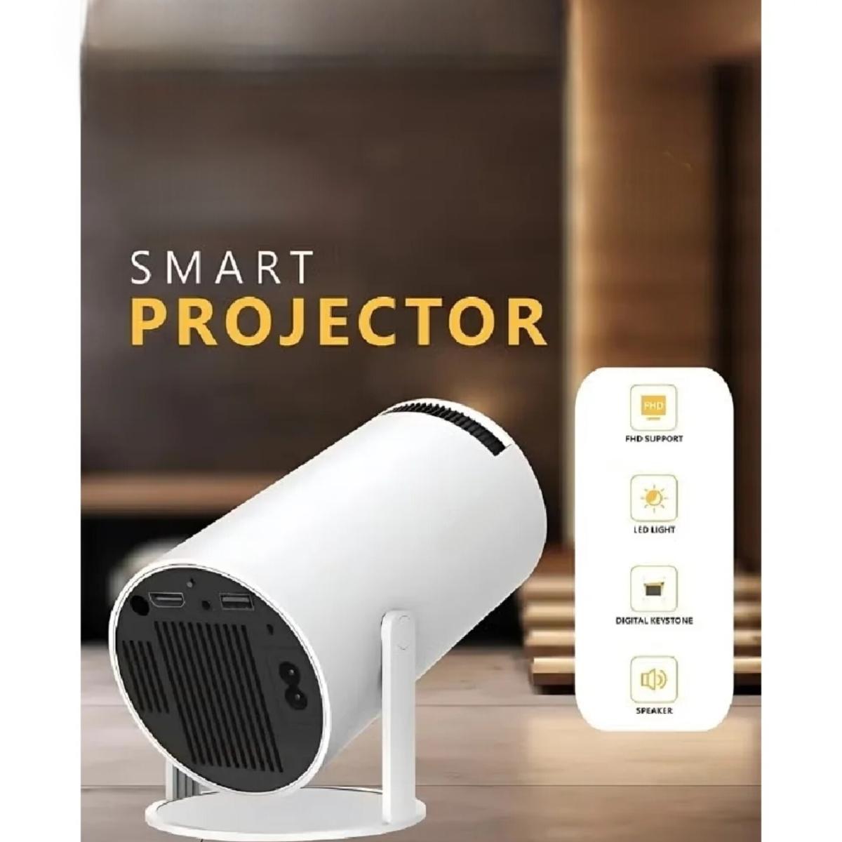 Smart Mini Projector 4K Support